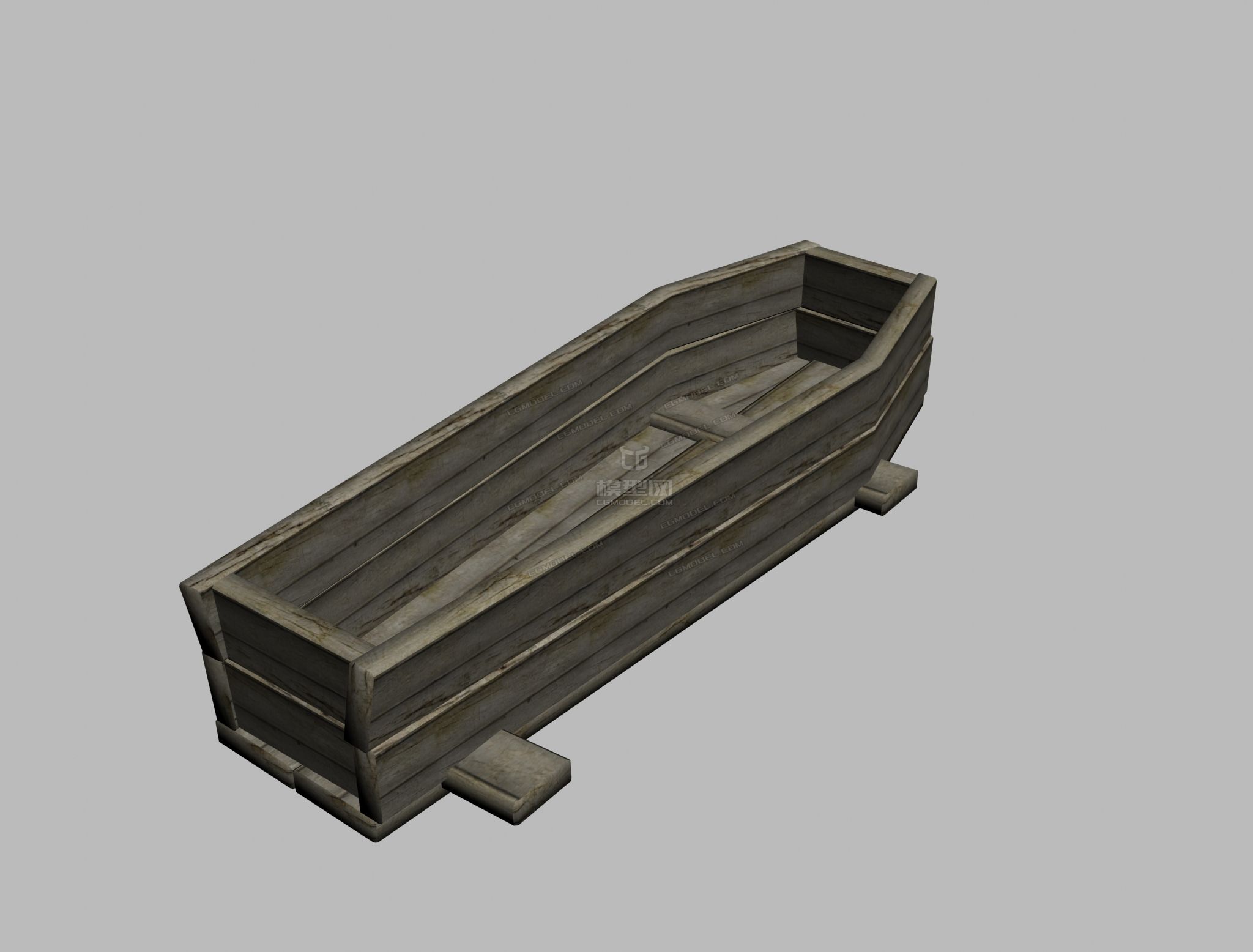 精细的木棺材_寄生猫作品_生活用具其他_cg模型网