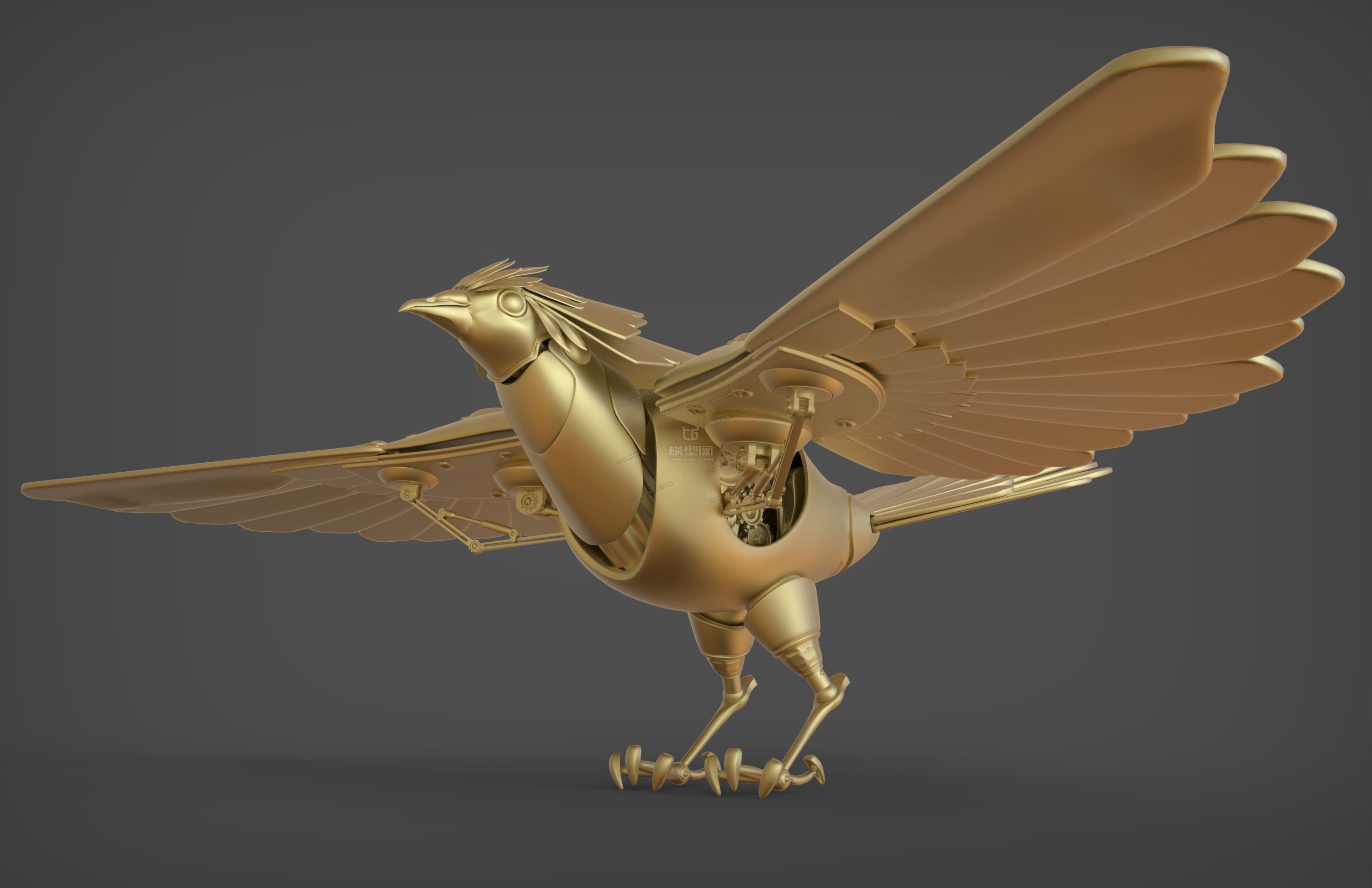 小鸟 鸟 机器鸟 卡通鸟 q版鸟