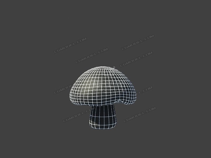 可爱小蘑菇模型-真菌模型库-3ds Max(.max)模型下载-cg模型网