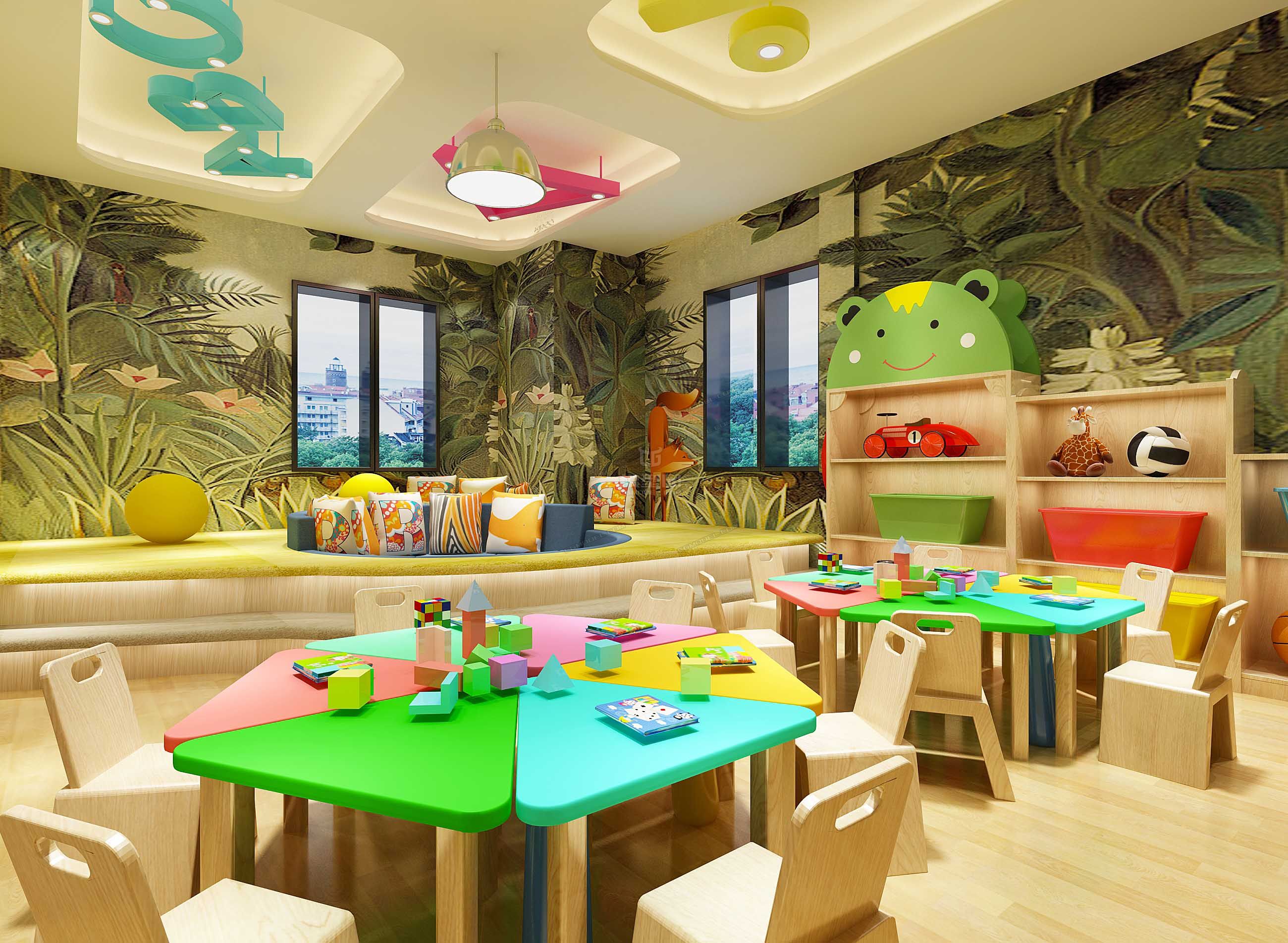 幼儿园, 活动室, 托儿所, 舞蹈室 幼儿园活动中心 游乐场 儿童娱乐区