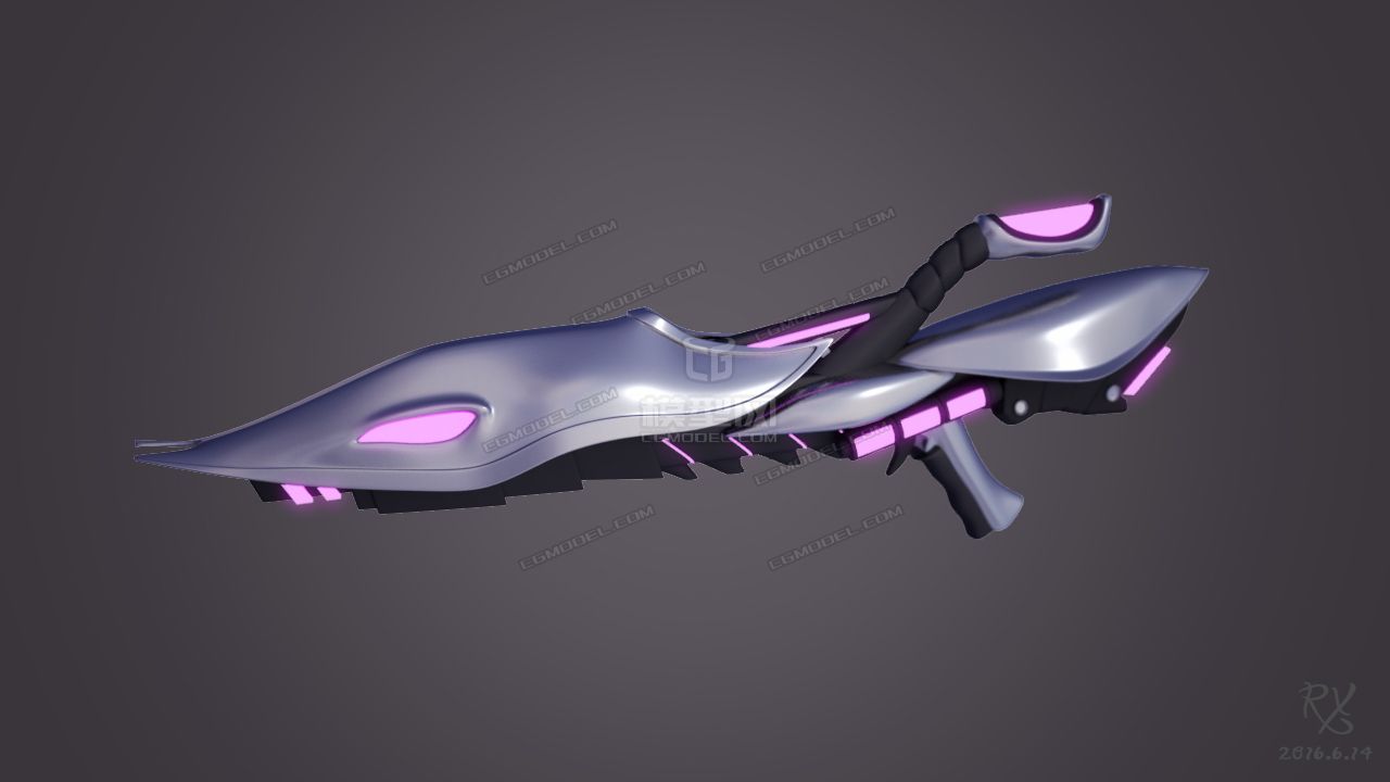 vr 科幻枪械 未来科技_life低调的小星作品_武器枪械模型_cg模型网