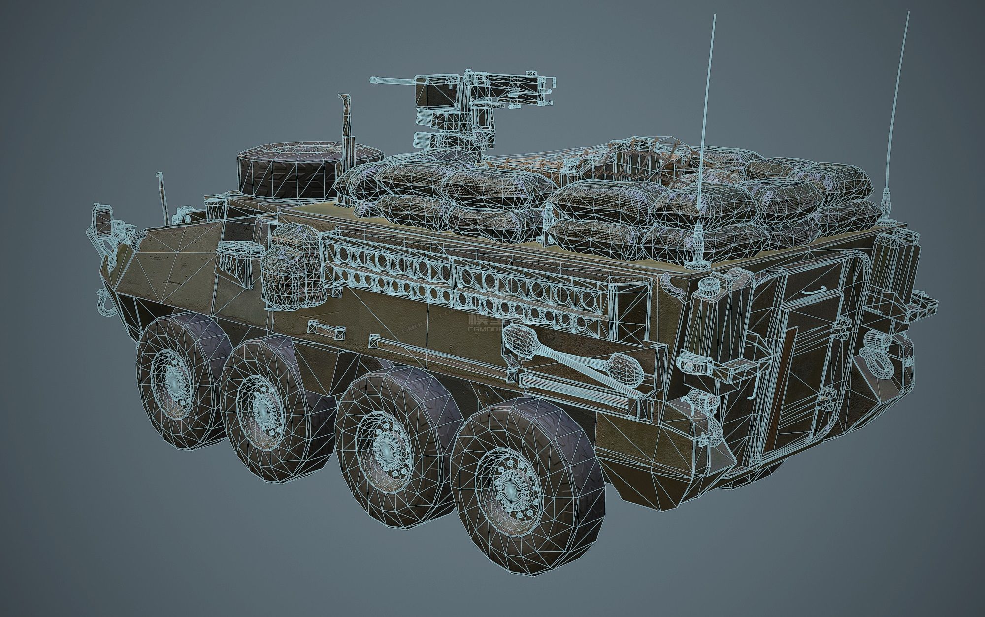 次世代m1126步兵运输装甲车