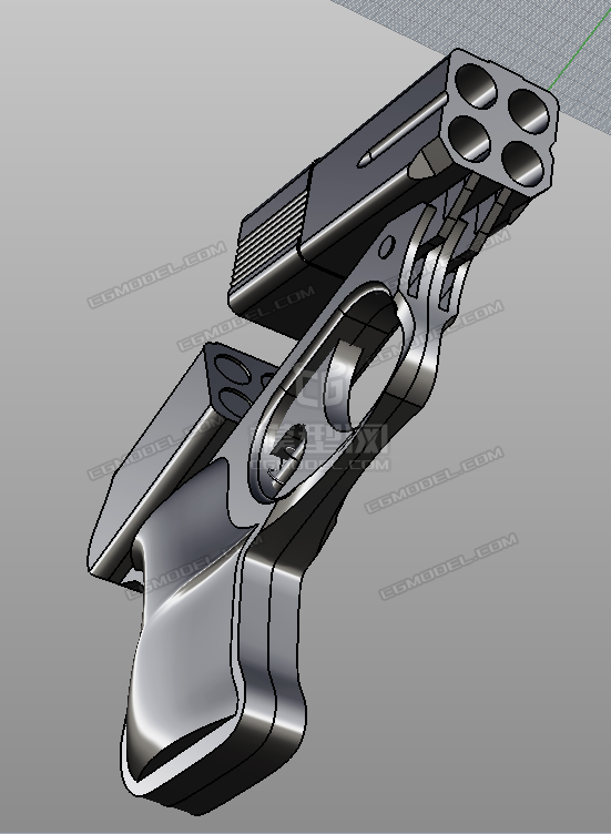 cop .357 derringer *_l`h作品_武器冷兵器武器冷兵器_cg模型网