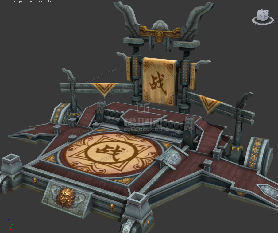 比武擂台争霸赛选举武林盟主切磋