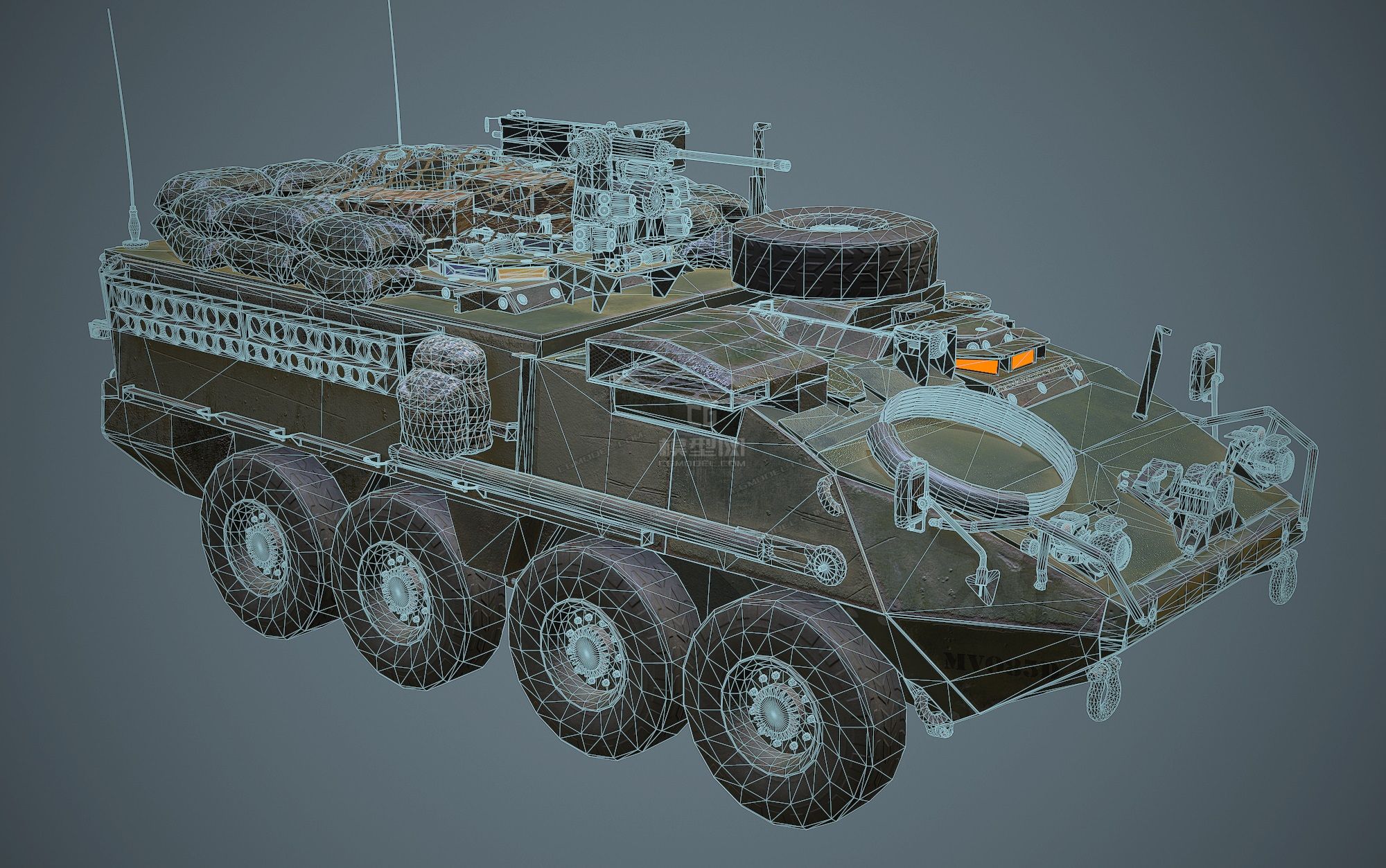 次世代m1126步兵运输装甲车