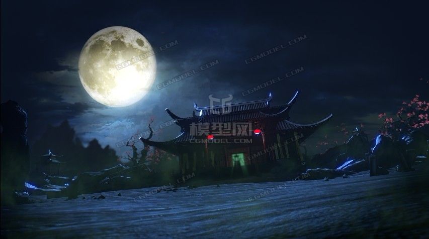 若兰寺庙,废弃古庙,荒野鬼庙.