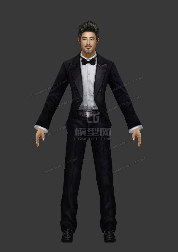 端游模型是否绑定:无绑定材质贴图:有贴图模型风格:写实人物模型:现代