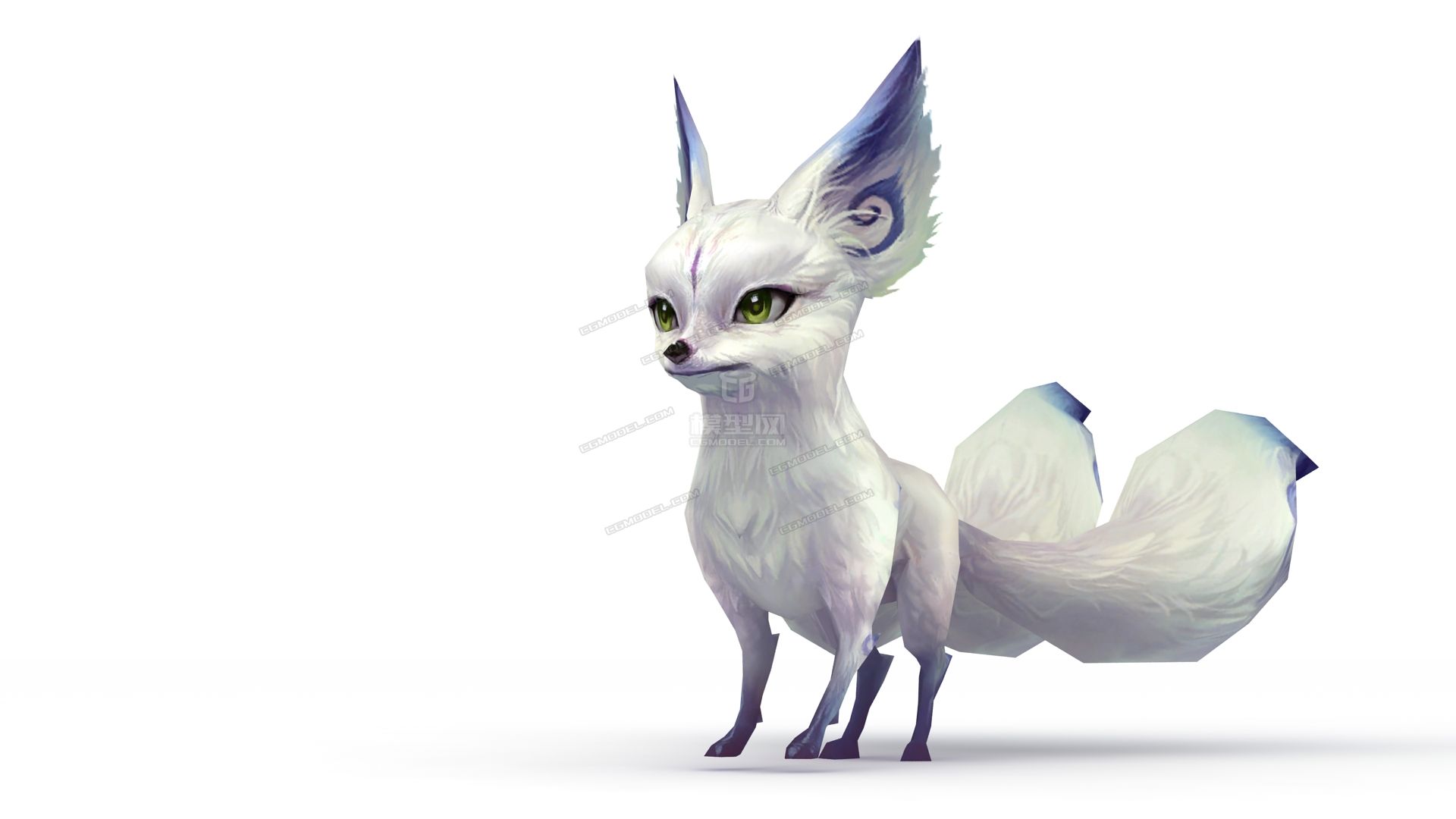 紫韵玄幻三尾狐狸