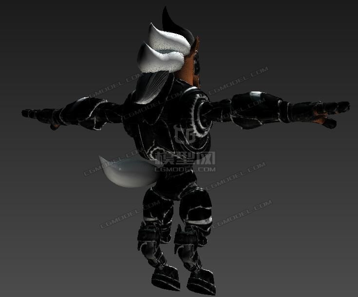 卡通机械类,类人动物角色,马,带材质和绑定