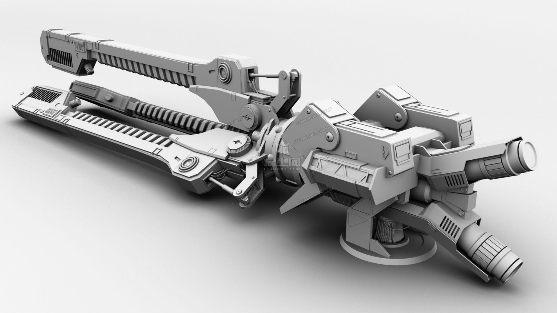 机械能量炮附带obj文件