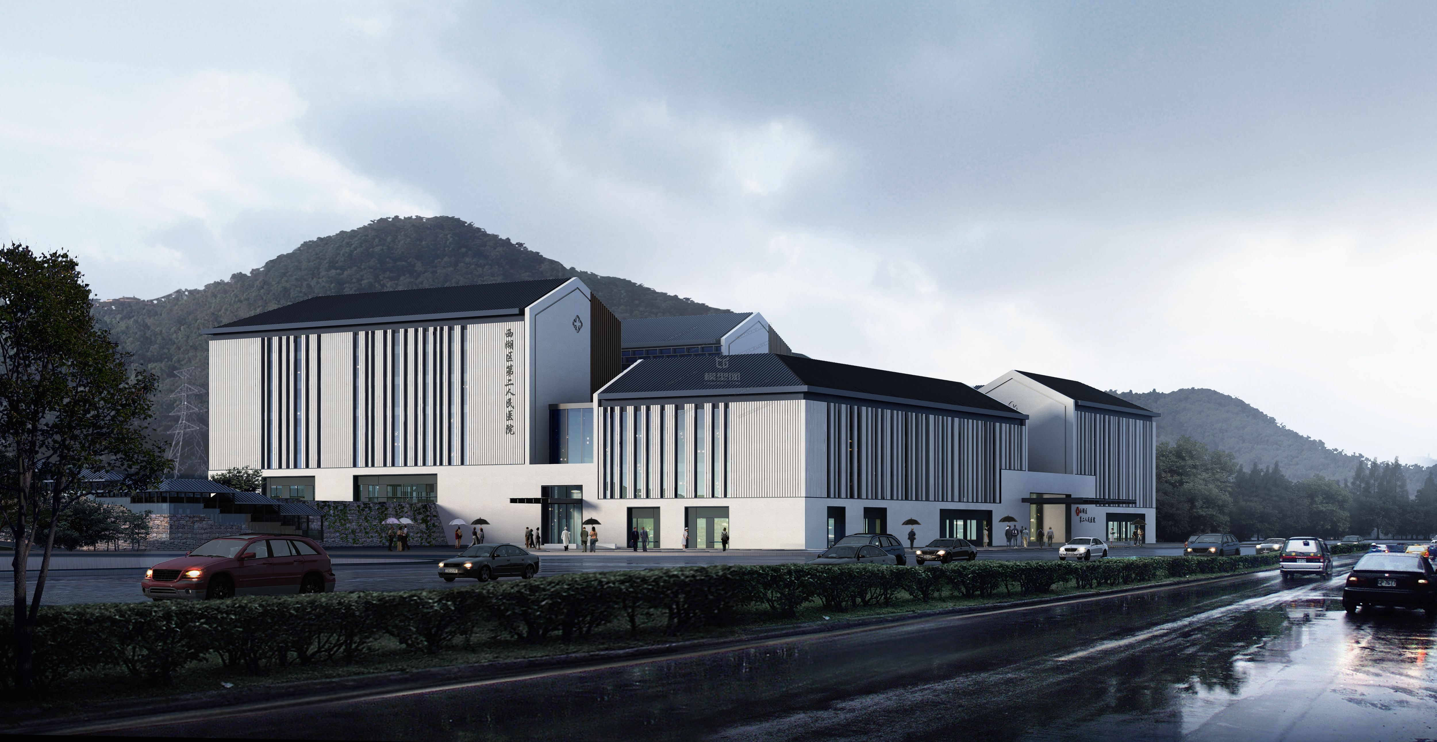 西湖第二人民医院新中式医院