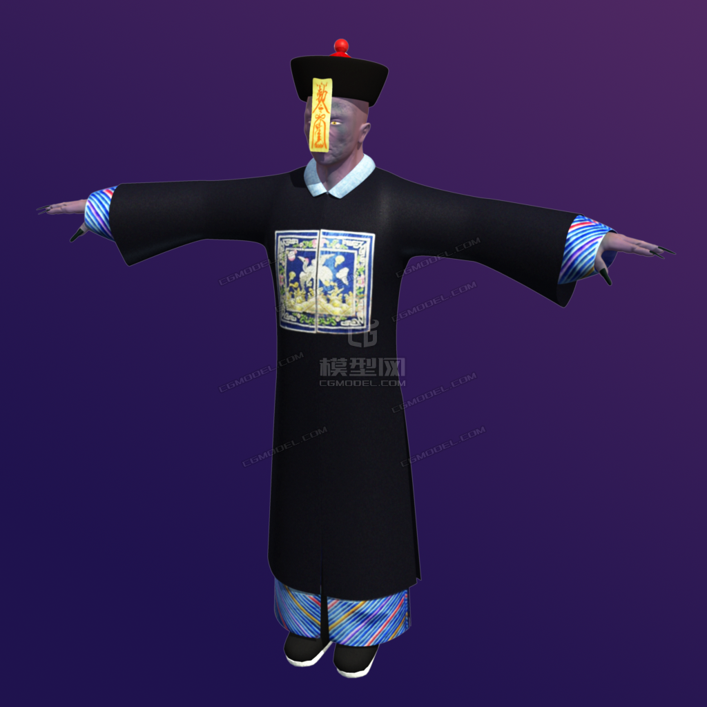 古代僵尸写实模型