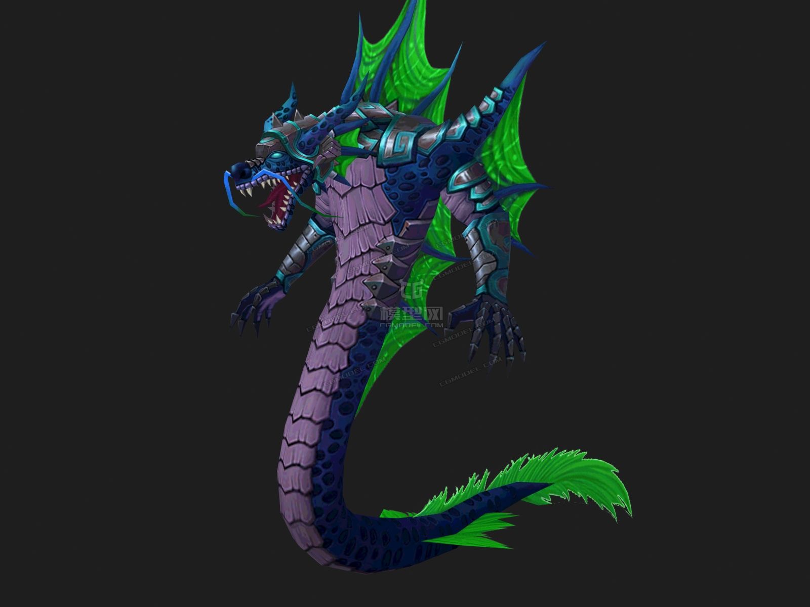 深海怪兽怪物娜迦鱼人鲛人