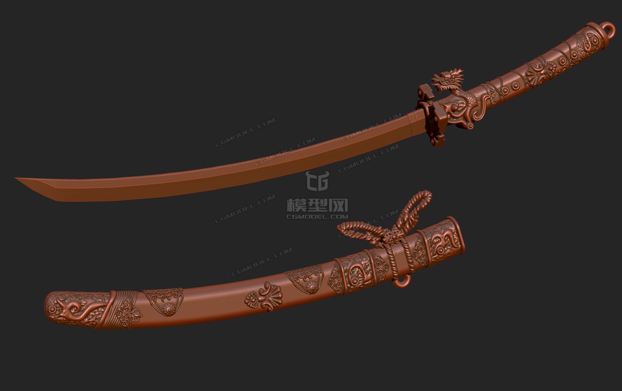 打枪的不要作品_武器冷兵器_cg模型网