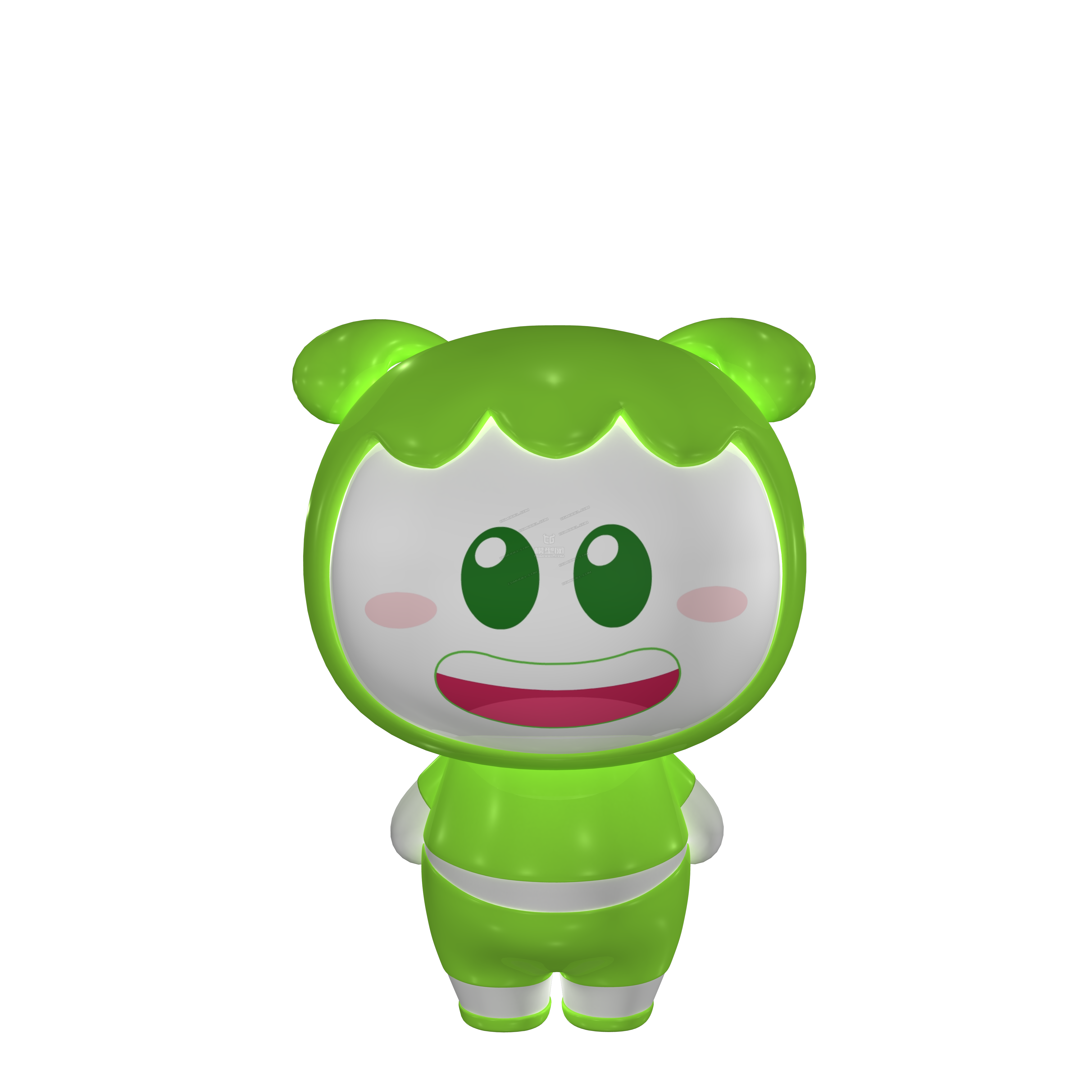 吉祥物卡通人物门头守护者卡通吉祥物