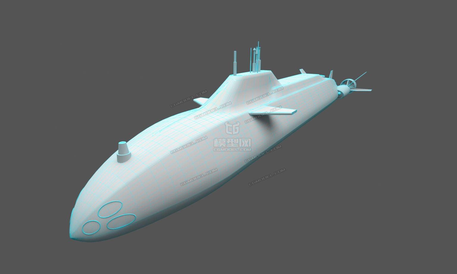 写实中国海龙级战略导弹核潜艇