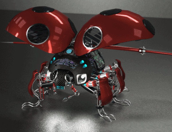 甲壳虫机器人的模型