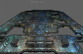 科幻场景 科幻太空场景模型-科幻场景模型库-3ds Max(.max)模型下载-cg模型网