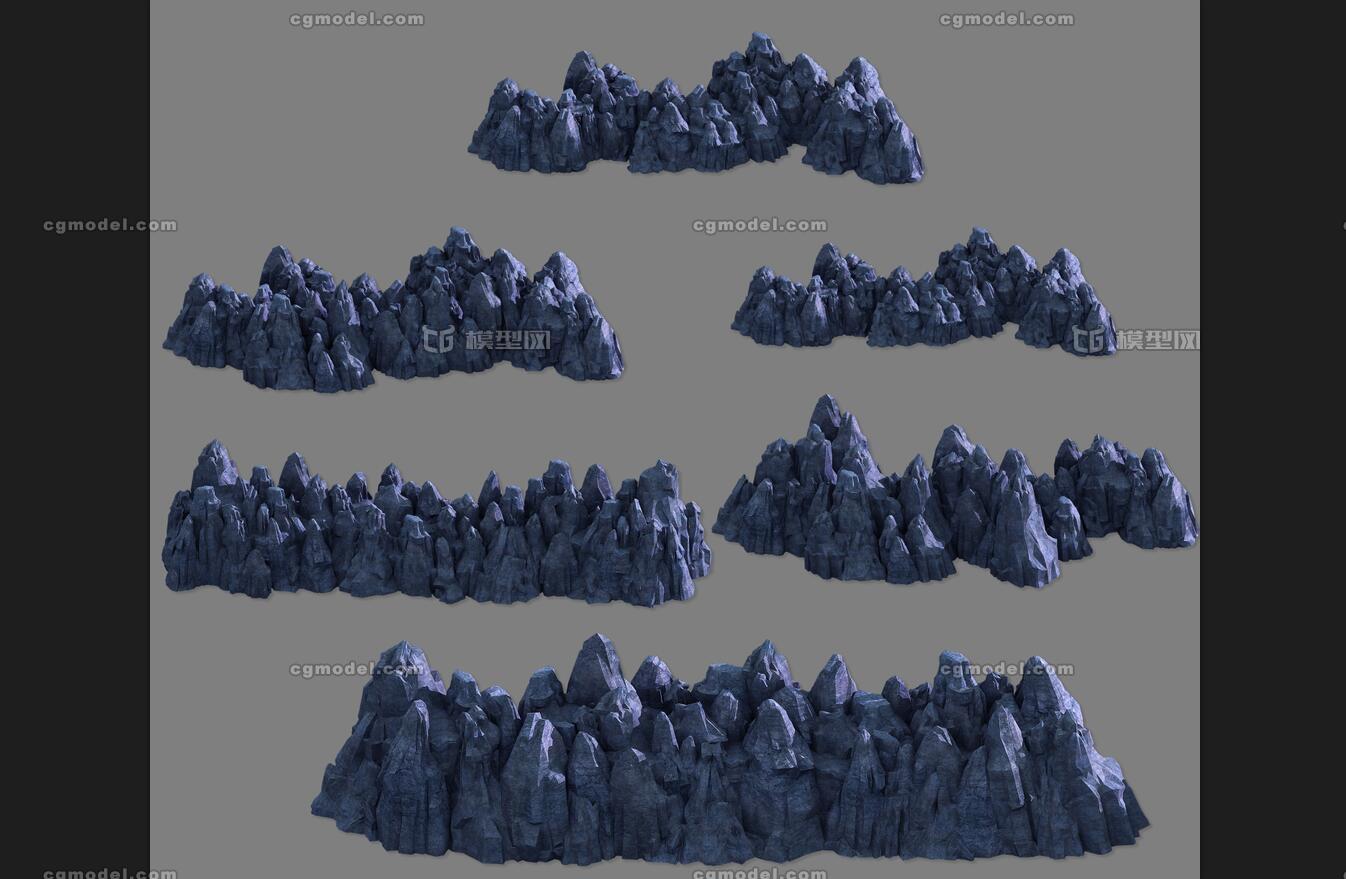 苍岩山模型图片