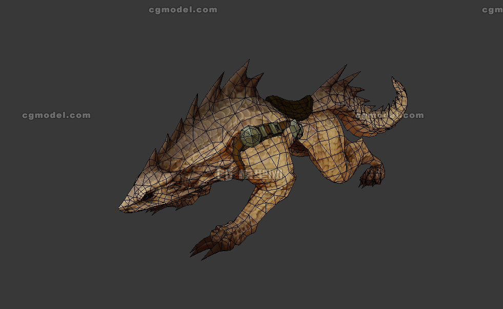 蜥蜴沙坐骑怪兽爬行怪蜥蜴兽