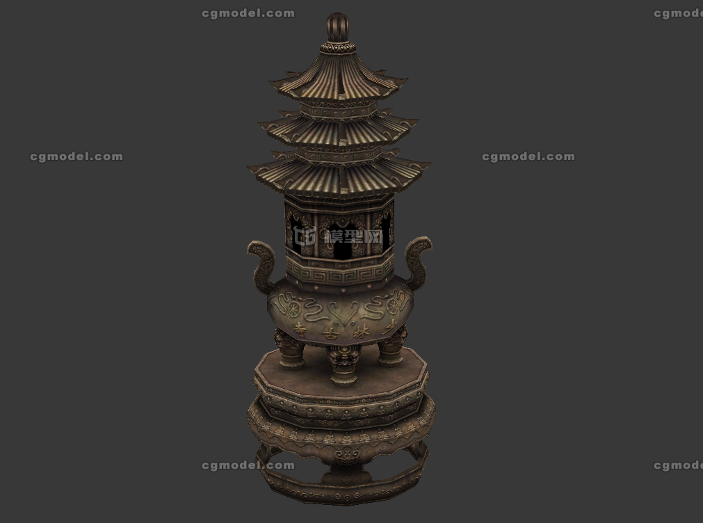 古代香炉炼丹炉炉子