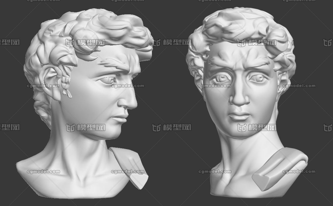 大卫石膏像精准制作