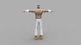 kof 拳皇97模型-男人模型库-Maya(.ma/.mb)模型下载-cg模型网