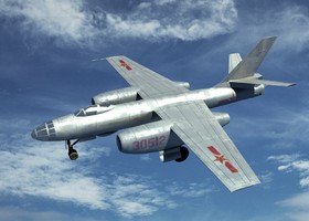 朝鲜轰5轰炸机图片