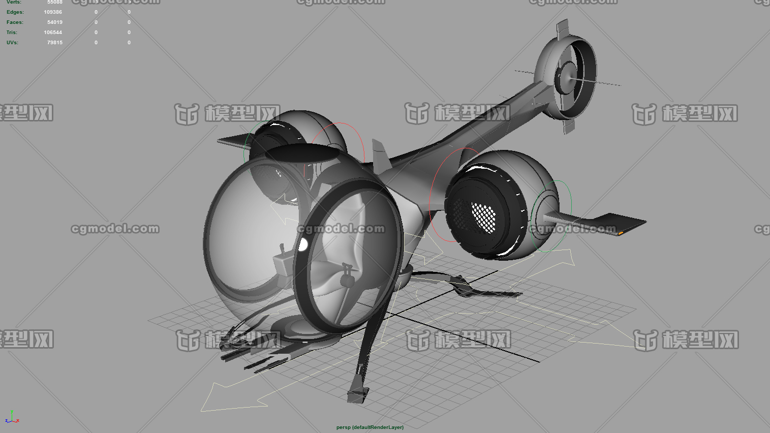 未来科技感十足,飞行器,明日边缘汤姆克鲁_panjackman作品_飞机/航空