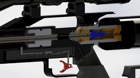 3D打印空军秃鹰气抢模拟玩具模型模型-枪械模型模型库-OBJ(.obj/.mtl)模型下载-cg模型网