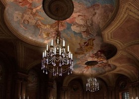 中世纪建筑艺术(1)--巴洛克风格皇家豪华大餐厅 宗教议事大模型-古代场景模型库-3ds Max(.max)模型下载-cg模型网