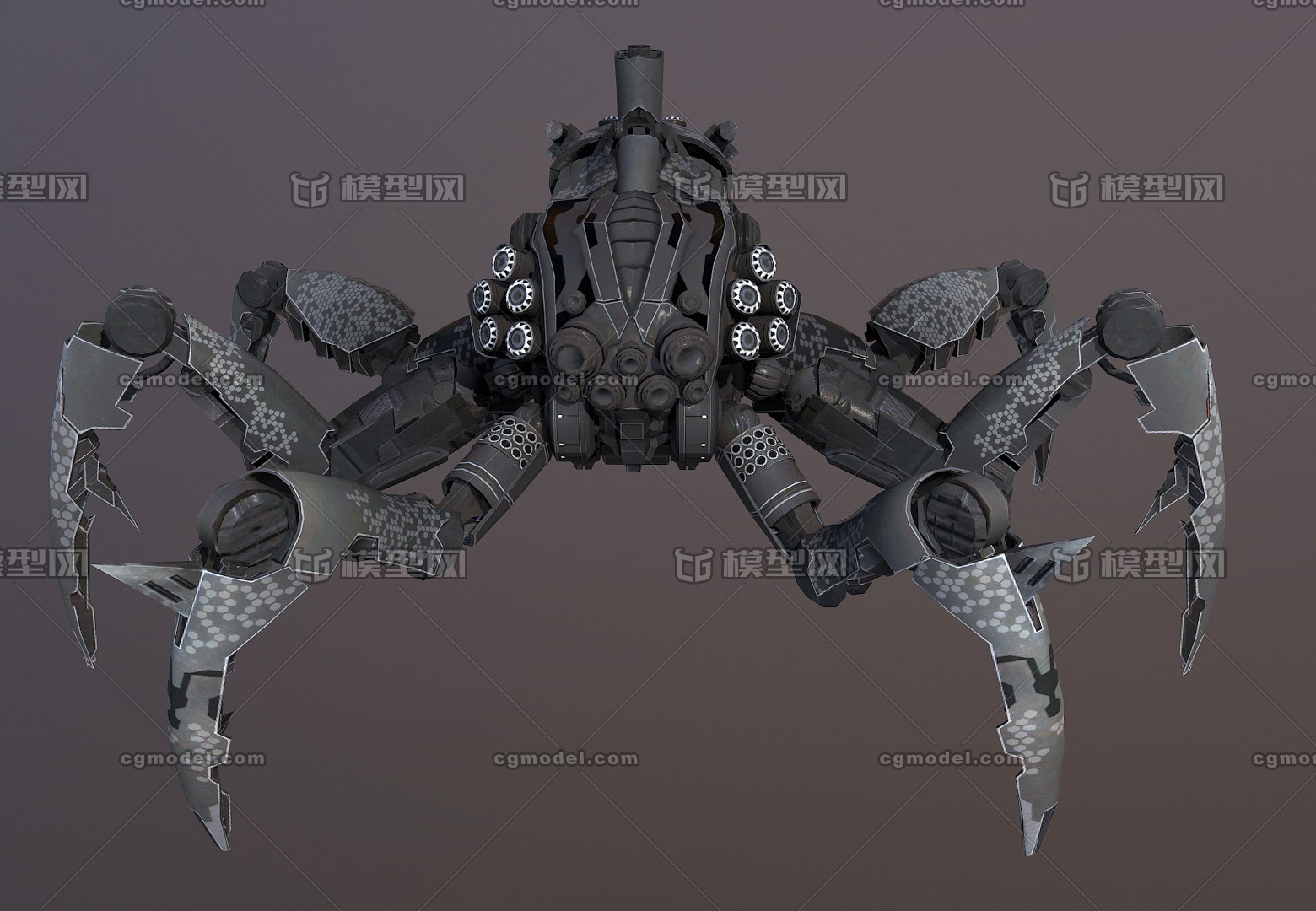 巨型机械蜘蛛大boss   生物科技机械蜘蛛      次世代  外星机械怪