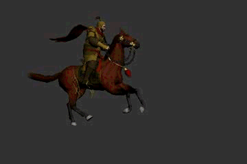 古代军人将军将士士兵骑马秦军骑兵动画能做三维二维动画3D模型模型-男人模型库-3ds Max(.max)模型下载-cg模型网