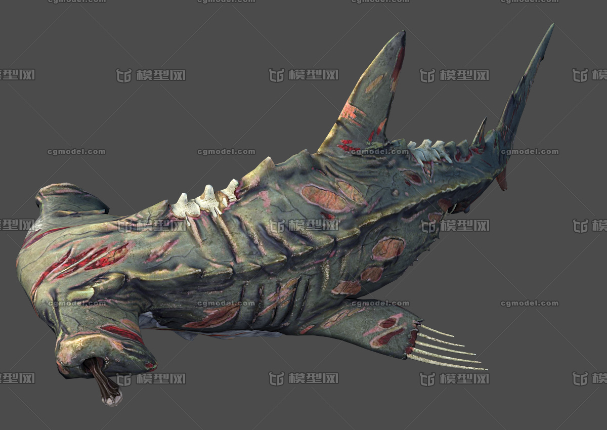 超级巨型鲨鱼 丧尸图片