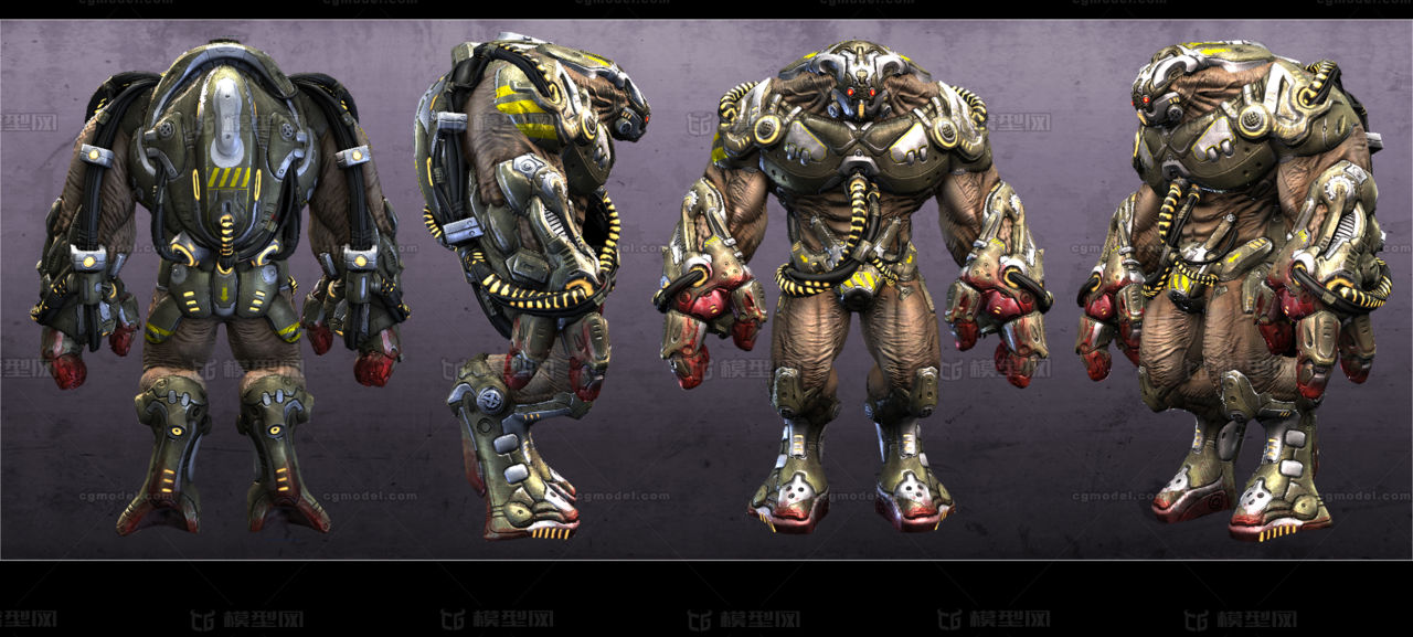 次世代异形生物装甲怪物