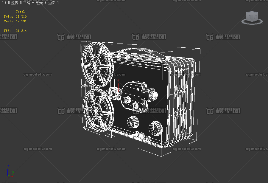 老式放映机结构图图片