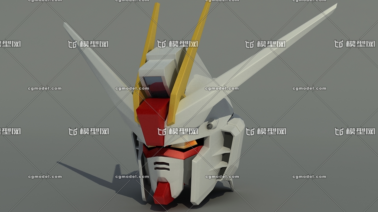 自由正义高达机器人头部