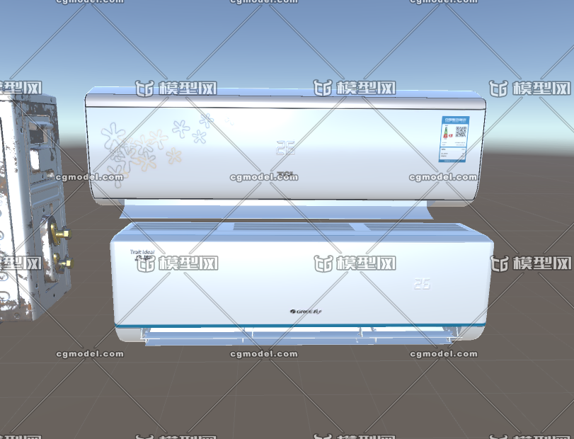 格力空调室内机分解tcl室外机格力内机 Cg模型网 Cgmodel 三维设计师交流互动平台 专注多品类3d模型下载 原创作品分享 软件学习