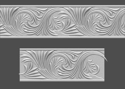 写实欧式浮雕花纹装饰4