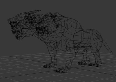 《sun》三头魔狼