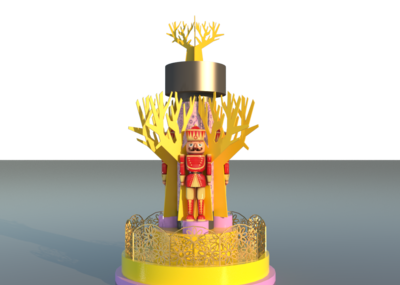 美陈小景dp胡桃夹子