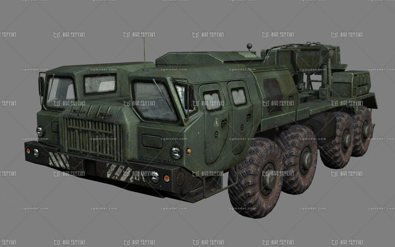 軍用吊車卡車重型8x8工程車輛後勤保障車輛