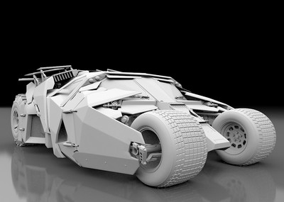 汽车系列--蝙蝠侠战车,蝙蝠,超级精细模型,带所有细节,发动机,不要拿