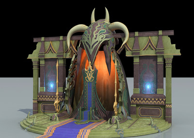 邪惡王座宝座魔王交椅