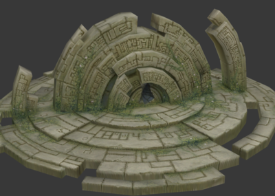 古代罗盘遗迹古迹传送门传送平台