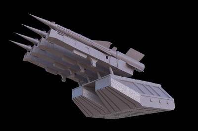 火箭弹(不带贴图)模型-火炮器械模型库-3ds max(.