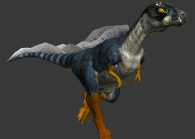 恐龙 天宇龙奔跑 有贴图有cs绑定有动画