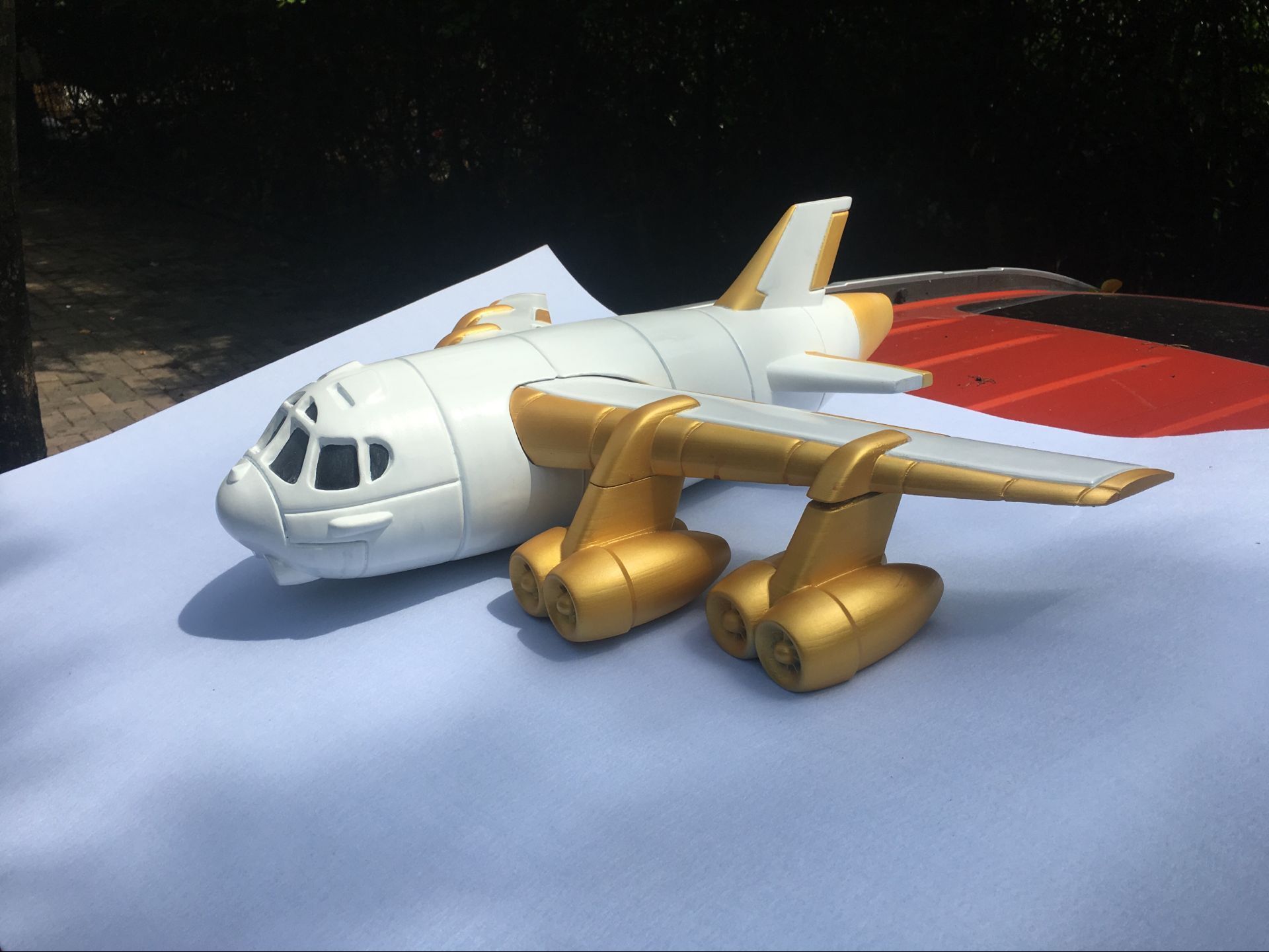 3d打印以及成品上色系列飞机