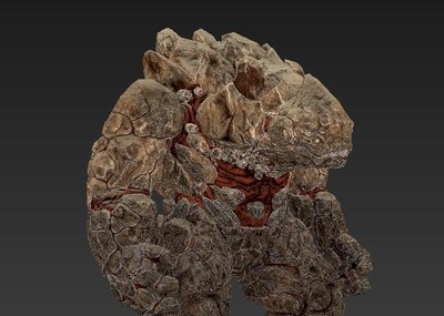 石头傀儡石头怪怪物游戏boss