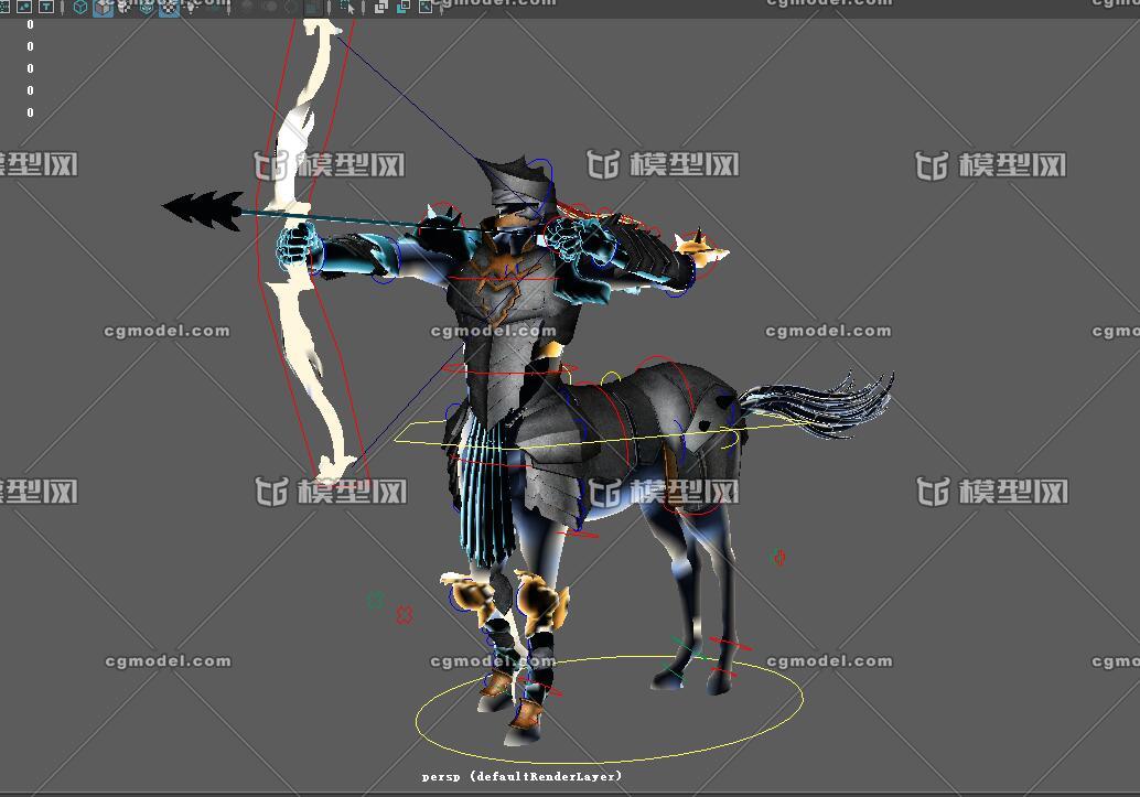 射箭的人马兽很帅的人马兽一体